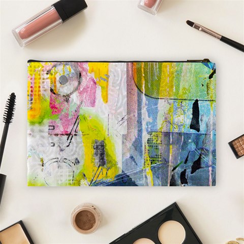 Graffiti Graphic Cosmetic Bag (Large) from ArtsNow.com Back