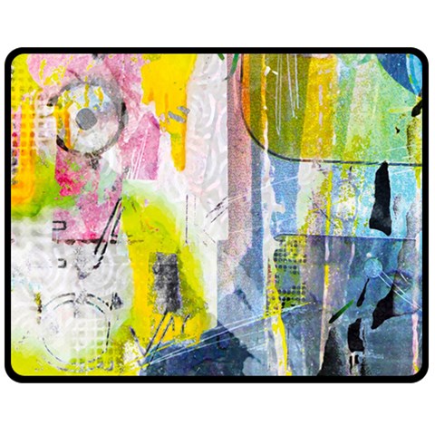 Graffiti Graphic Fleece Blanket (Medium) from ArtsNow.com 60 x50  Blanket Front