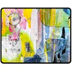 Graffiti Graphic Fleece Blanket (Medium)