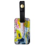 Graffiti Graphic Luggage Tag (one side)