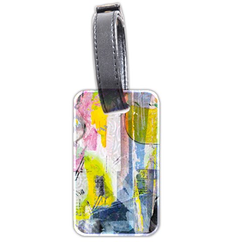 Graffiti Graphic Luggage Tag (two sides) from ArtsNow.com Front