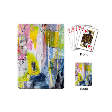 Graffiti Graphic Playing Cards Single Design (Mini) from ArtsNow.com Back