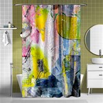 Graffiti Graphic Shower Curtain 48  x 72  (Small)