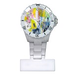 Graffiti Graphic Plastic Nurses Watch