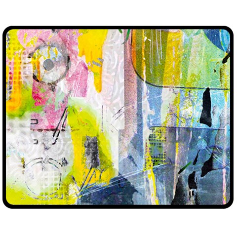 Graffiti Graphic Double Sided Fleece Blanket (Medium) from ArtsNow.com 58.8 x47.4  Blanket Front