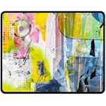 Graffiti Graphic Double Sided Fleece Blanket (Medium)