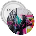 Graffiti Grunge 3  Button