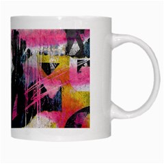 Graffiti Grunge White Mug from ArtsNow.com Right