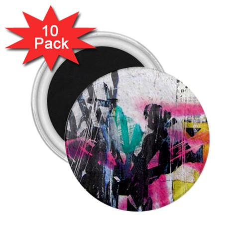 Graffiti Grunge 2.25  Magnet (10 pack) from ArtsNow.com Front