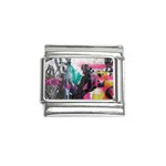 Graffiti Grunge Italian Charm (9mm)