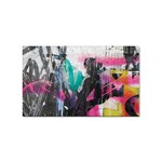 Graffiti Grunge Sticker (Rectangular)