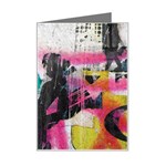 Graffiti Grunge Mini Greeting Card