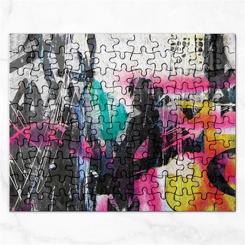 Graffiti Grunge Jigsaw Puzzle (Rectangular) from ArtsNow.com Front