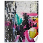 Graffiti Grunge Canvas 11  x 14 