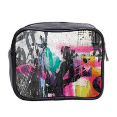 Graffiti Grunge Mini Toiletries Bag (Two Sides) from ArtsNow.com Back