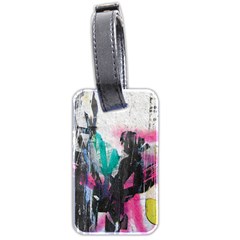 Graffiti Grunge Luggage Tag (two sides) from ArtsNow.com Back