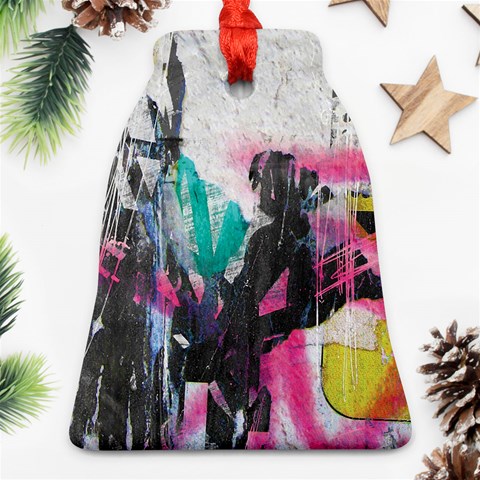 Graffiti Grunge Bell Ornament (Two Sides) from ArtsNow.com Front