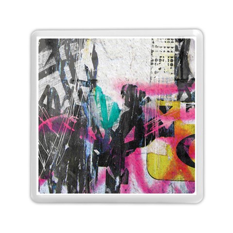 Graffiti Grunge Memory Card Reader (Square) from ArtsNow.com Front