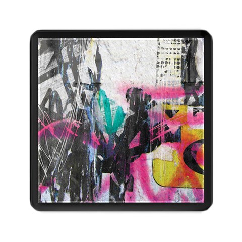 Graffiti Grunge Memory Card Reader (Square) from ArtsNow.com Front