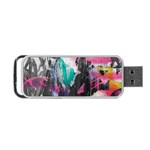 Graffiti Grunge Portable USB Flash (One Side)