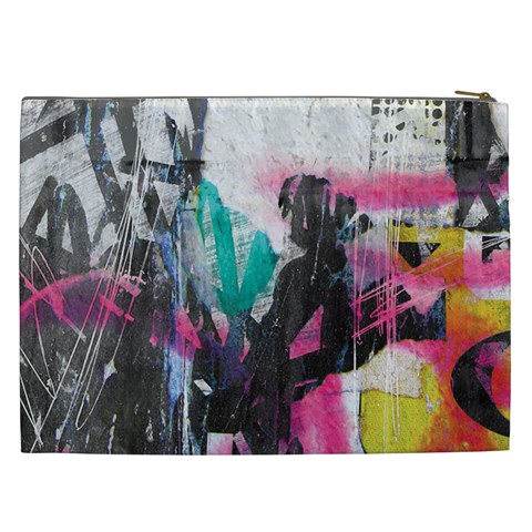 Graffiti Grunge Cosmetic Bag (XXL) from ArtsNow.com Back
