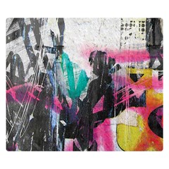 Graffiti Grunge Double Sided Flano Blanket (Small) from ArtsNow.com 50 x40  Blanket Back