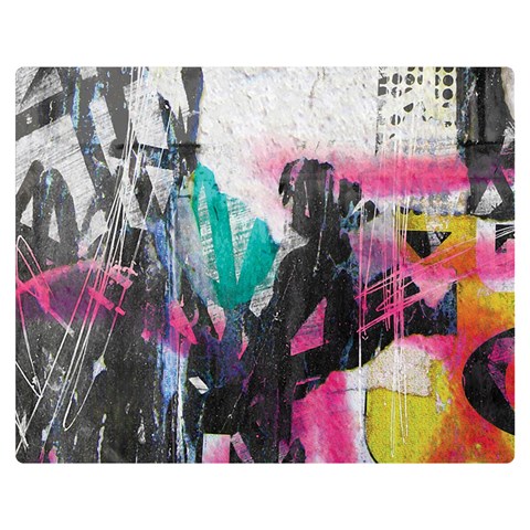 Graffiti Grunge Double Sided Flano Blanket (Medium) from ArtsNow.com 60 x50  Blanket Front