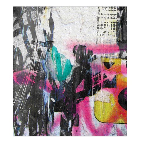 Graffiti Grunge Duvet Cover Double Side (King Size) from ArtsNow.com Back