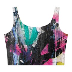 Graffiti Grunge Midi Sleeveless Dress from ArtsNow.com Top Front