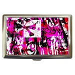 Pink Checker Graffiti Cigarette Money Case