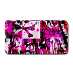 Pink Checker Graffiti Medium Bar Mat