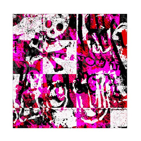 Pink Checker Graffiti Duvet Cover (Full/ Double Size) from ArtsNow.com Front