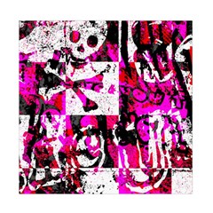 Pink Checker Graffiti Duvet Cover Double Side (Full/ Double Size) from ArtsNow.com Back