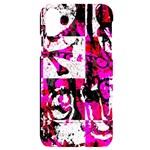 Pink Checker Graffiti iPhone X/XS Black UV Print Case