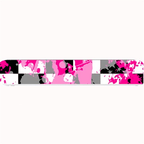 Pink Star Splatter Small Bar Mat from ArtsNow.com 24 x4  Bar Mat