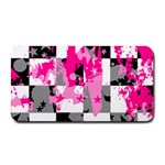 Pink Star Splatter Medium Bar Mat