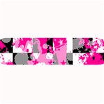 Pink Star Splatter Large Bar Mat