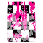 Pink Star Splatter Removable Flap Cover (S)