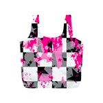 Pink Star Splatter Full Print Recycle Bag (S)
