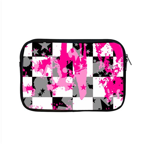 Pink Star Splatter Apple MacBook Pro 15  Zipper Case from ArtsNow.com Front