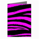 Pink Zebra Greeting Cards (Pkg of 8)