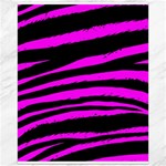 Pink Zebra Canvas 16  x 20 