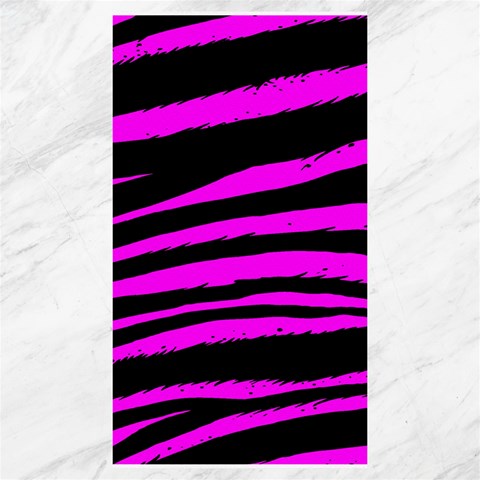 Pink Zebra Canvas 40  x 72  from ArtsNow.com 39.28 x69.23  Canvas - 1