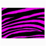 Pink Zebra Large Glasses Cloth