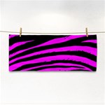 Pink Zebra Hand Towel