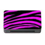 Pink Zebra Memory Card Reader with CF