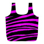 Pink Zebra Full Print Recycle Bag (L)