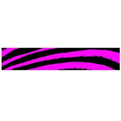 Pink Zebra Large Flano Scarf  from ArtsNow.com Back