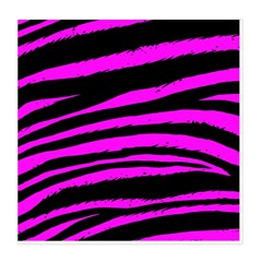 Pink Zebra Duvet Cover Double Side (Queen Size) from ArtsNow.com Back