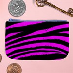 Pink Zebra Large Coin Purse